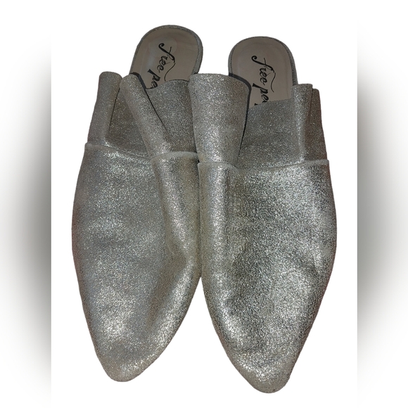 FREE PEOPLE Sienna Ruffle Mule Size US 10 EU 41 - Picture 3 of 13